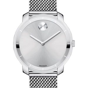 NWT Movado Women’s Silver Stainless Mesh Watch